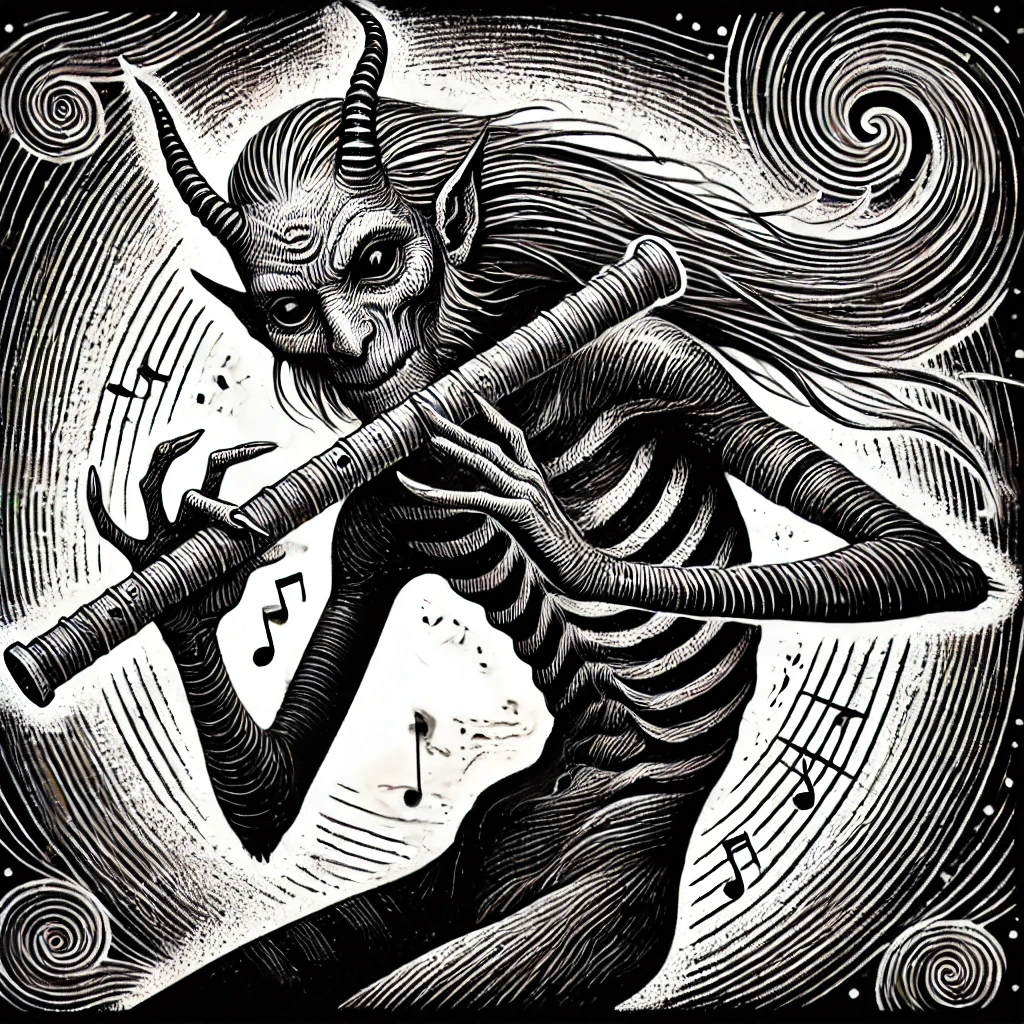 Demons Playing Musical Instruments Ankluz: The Music Demon | E. S. O. Martin